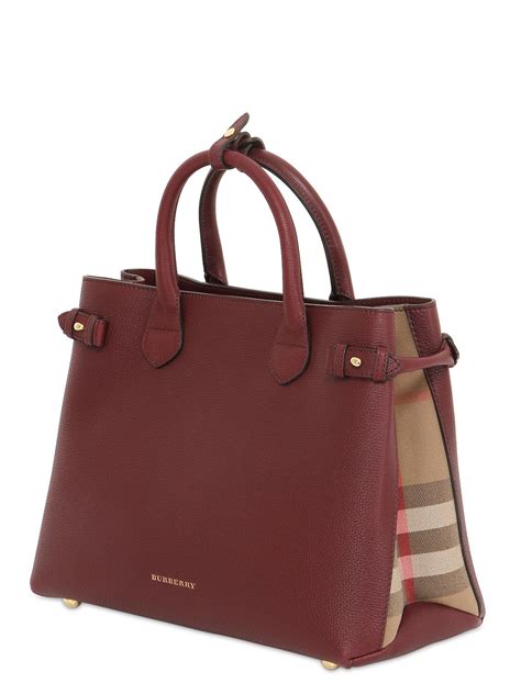 burberry purple handbag